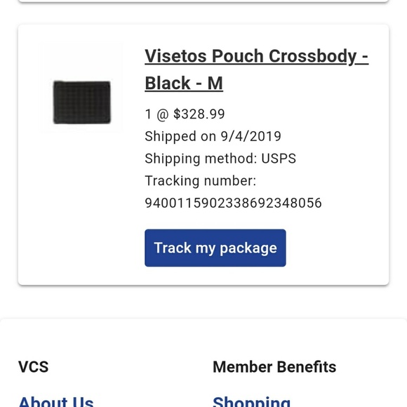 Authentic new with tags & receipt MCM crossbody - Picture 4 of 5